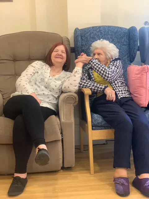 Residents during Aria's sixth birthday week in April 2020.
